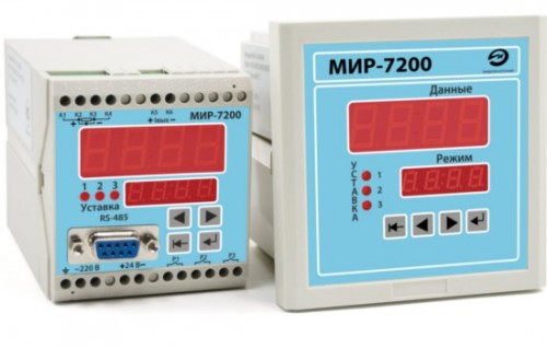 Многофункциональный измеритель-регулятор МИР-7200. Исполнение 01 Многофункциональный измеритель-регулятор МИР-7200. Исполнение 01